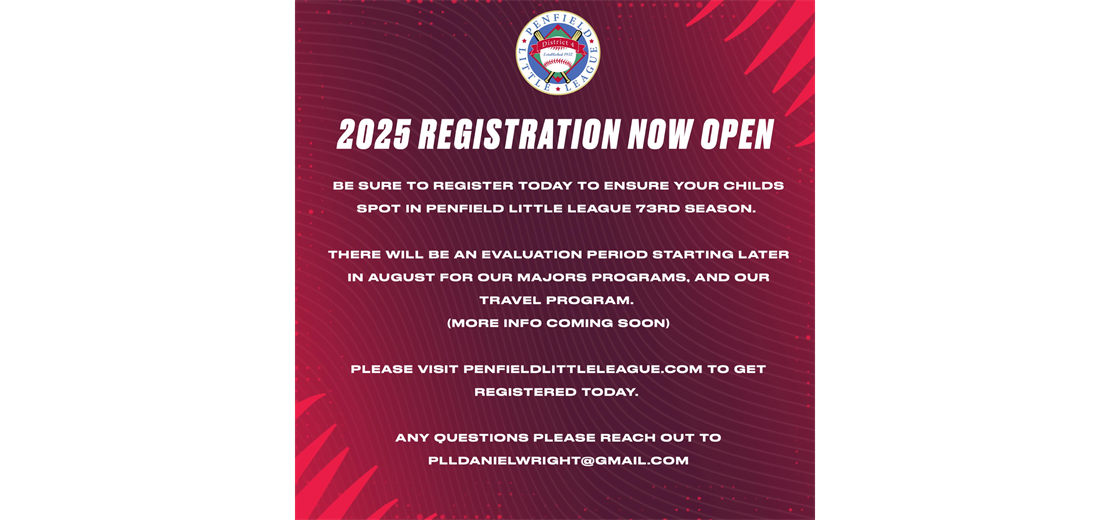 2025 Registration